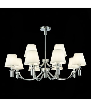 SLE111303-12 Люстра подвесная Хром/Белый E14 12*40W MONZA-foto4