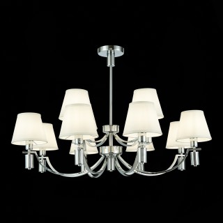 SLE111303-12 Люстра подвесная Хром/Белый E14 12*40W MONZA-foto4