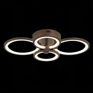 SLE200372-04 Светильник потолочный Кофейный/Белый LED 1*100W 3000-6000K LETO-foto7