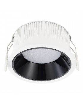 ST755.438.12 Св-к встр. Черный LED 1*12W 3000K 1 080Lm Ra80 120° IP20 D105xH50 100-240V Встраиваемые светильники-foto2