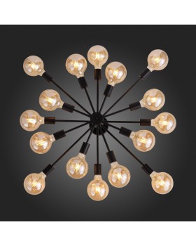 SL419.402.16 Люстра потолочная Черный E27 16*60W ANO-foto24