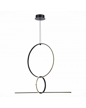 SL6113.433.01 Светильник подвесной ST-Luce Черный LED 1*50W 4000K GAIA