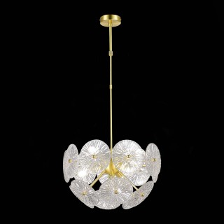 SL1657.203.06 Люстра подвесная ST-Luce Золотистый/Прозрачный E14 6*40W FLERO-foto3