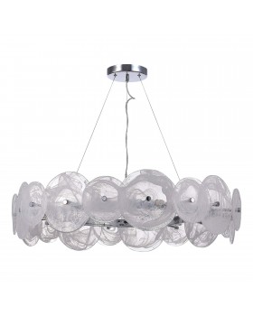 SL1658.103.18 Люстра подвесная ST-Luce Хром/Прозрачно-Белый G9 18*5W 4000K ELSA-foto2
