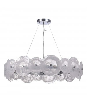 SL1658.103.18 Люстра подвесная ST-Luce Хром/Прозрачно-Белый G9 18*5W 4000K ELSA-foto2