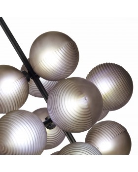 SL1184.403.13 Люстра подвесная ST-Luce Черный/Дымчатый G9 13*5W TODO-foto3