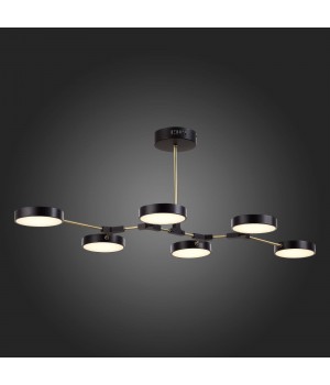 SLE6004-402-06 Светильник потолочный Черный/Черный LED 6*10W MONTA-foto7