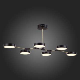 SLE6004-402-06 Светильник потолочный Черный/Черный LED 6*10W MONTA-foto7