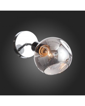 SLE155101-01 Светильник настенный Хром/Дымчатый E14 1*60W GENTORE-foto7