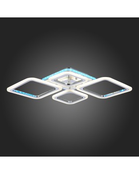 SLE500112-04RGB Светильник потолочный Хром/Белый LED 1*88W RGB 8W 3000-6000K SAMURO-foto8