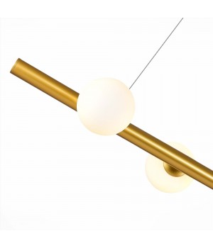 SL1185.203.04 Подвес ST-Luce Золотистый/Белый G9 4*5W ASOLO-foto3