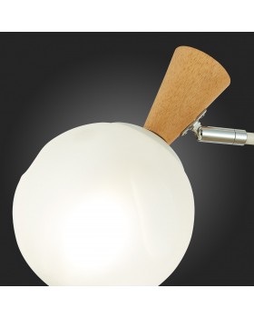 SLE220702-03 Люстра потолочная Белый, Светлое дерево/Белый E14 3*40W CATANIA-foto9