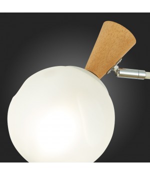 SLE220702-03 Люстра потолочная Белый, Светлое дерево/Белый E14 3*40W CATANIA-foto9