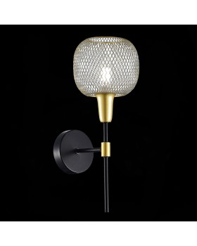 SLE1137-401-01 Бра Черный, Золотистый/Желтый E14 1*60W ELITIS-foto3