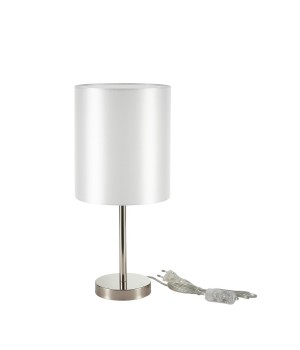 SLE107304-01 Прикроватная лампа Никель/Белый E14 1*40W NOIA-foto2