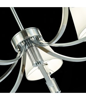 SLE111303-07 Люстра подвесная Хром/Белый E14 7*40W MONZA-foto6