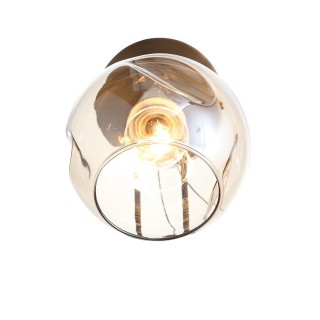 SLE155301-01 Светильник настенный Античная медь/Янтарный E14 1*60W GENTORE-foto3