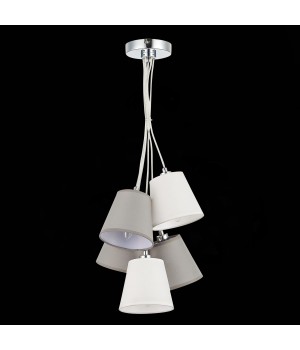 SLE300403-05 Светильник подвесной хром/белый, серый E14 5*40W PRATO-foto5
