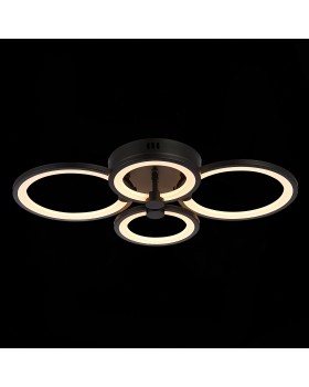 SLE200342-04 Светильник потолочный Черный/Белый LED 1*100W 3000-6000K LETO-foto7