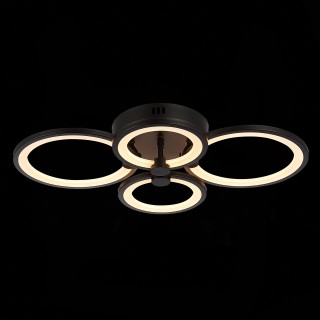 SLE200342-04 Светильник потолочный Черный/Белый LED 1*100W 3000-6000K LETO-foto7