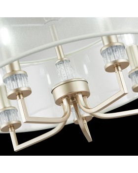 SLE107513-05 Люстра подвесная Золотистый/Шампань E14 5*40W MANILA-foto7