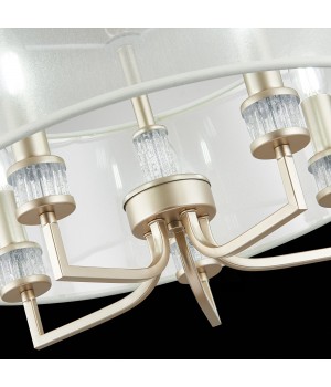 SLE107513-05 Люстра подвесная Золотистый/Шампань E14 5*40W MANILA-foto7