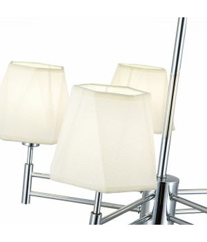 SLE105403-05 Люстра подвесная Хром/Белый E14 5*40W LAGORO-foto3