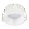 ST755.538.12 Св-к встр. Белый LED 1*12W 3000K 1 080Lm Ra80 120° IP20 D105xH50 100-240V Встраиваемые светильники