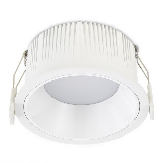 ST755.538.12 Св-к встр. Белый LED 1*12W 3000K 1 080Lm Ra80 120° IP20 D105xH50 100-240V Встраиваемые светильники-foto2