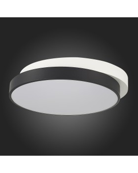 SLE200702-01 Светильник потолочный Черный, Белый/Белый LED 1*45W 3000K/4000K/6000K QVO-foto12