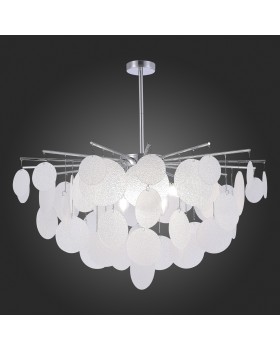 SL1231.102.08 Люстра потолочная ST-Luce Хром/Белый E14 8*60W VITTORIA-foto5