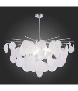 SL1231.102.08 Люстра потолочная ST-Luce Хром/Белый E14 8*60W VITTORIA-foto5