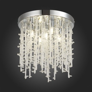 SLE103302-05 Люстра потолочная Хром/Прозрачный G9 5*3W LUCCHIO-foto4