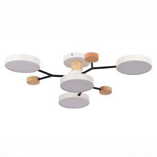 SLE6006-502-04 Светильник потолочный Белый/Белый LED 4*12W 3000K/4500K/6000K FAEMA-foto2