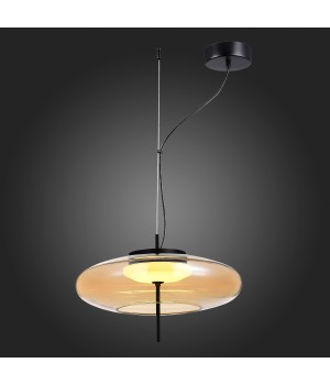 SL6500.413.01 Подвес ST-Luce Черный/Янтарный LED 1*15W 3000K HELIA-foto5