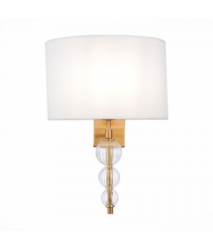 SLE105711-01 Бра Латунь, Прозрачный/Белый E14 1*40W RAMER-foto3