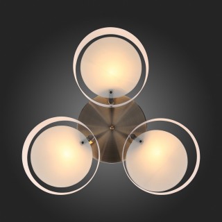 SL483.352.03 Светильник потолочный Бронза/Белый E27 3*60W FORESTA-foto12