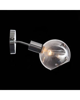 SLE155101-01 Светильник настенный Хром/Дымчатый E14 1*60W GENTORE-foto5