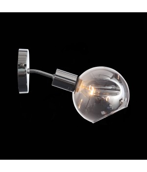 SLE155101-01 Светильник настенный Хром/Дымчатый E14 1*60W GENTORE-foto5