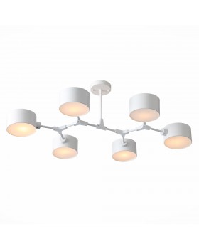 SLE183502-06 Люстра потолочная Белый/Белый E14 6*60W GIMENTO-foto11