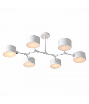 SLE183502-06 Люстра потолочная Белый/Белый E14 6*60W GIMENTO-foto11