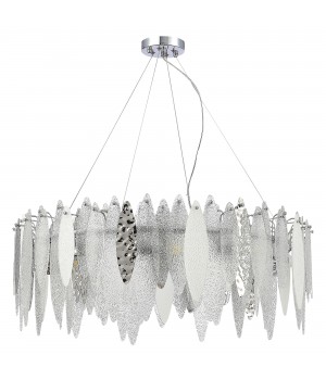 SL1224.103.10 Люстра подвесная ST-Luce Хром/Прозрачный, Белый E14 10*60W LASTRA-foto2