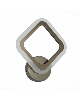 SLE500181-01 Бра Темный хром/Белый LED 1*16W 3000K/4000K/6000K SAMURO-foto3