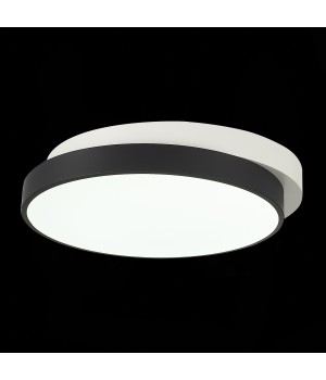SLE200702-01 Светильник потолочный Черный, Белый/Белый LED 1*45W 3000K/4000K/6000K QVO-foto7