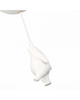 SLE115422-01 Светильник потолочный Белый/Белый E27 1*60W MODENA-foto3