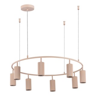 SL1213.603.08 Светильник подвесной ST-Luce Розовый/Розовый GU10 8*5W 4000K KENDO-foto2