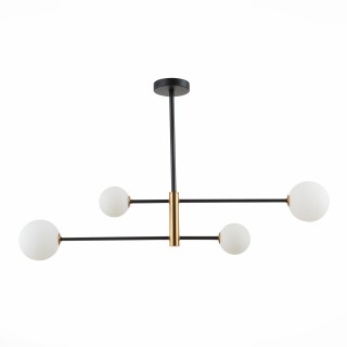 SLE220103-04 Светильник подвесной Черный, Бронза/Белый G9 4*5W ARCOLA-foto2