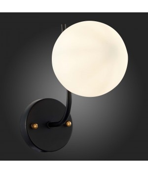 SLE1098-401-01 Бра Черный/Белый E27 1*60W CIANE-foto5