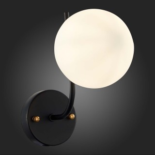 SLE1098-401-01 Бра Черный/Белый E27 1*60W CIANE-foto5