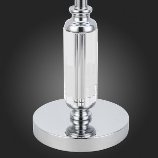 SLE107204-01 Прикроватная лампа Хром/Светло-серый E14 1*40W SNERE-foto3